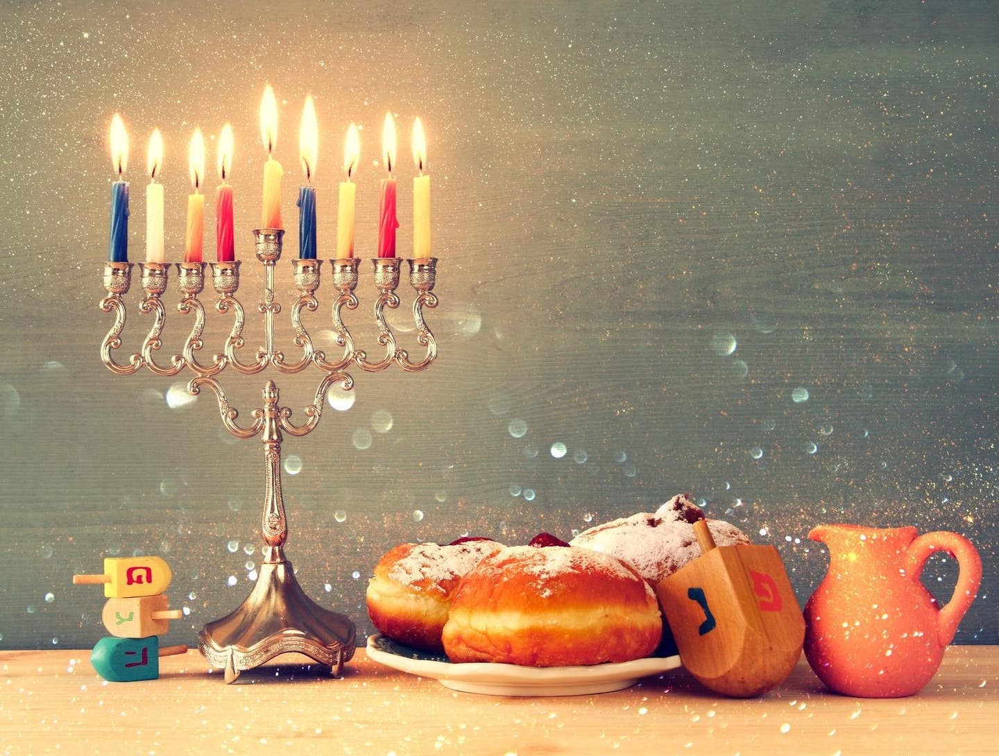 Hanukkah menorah