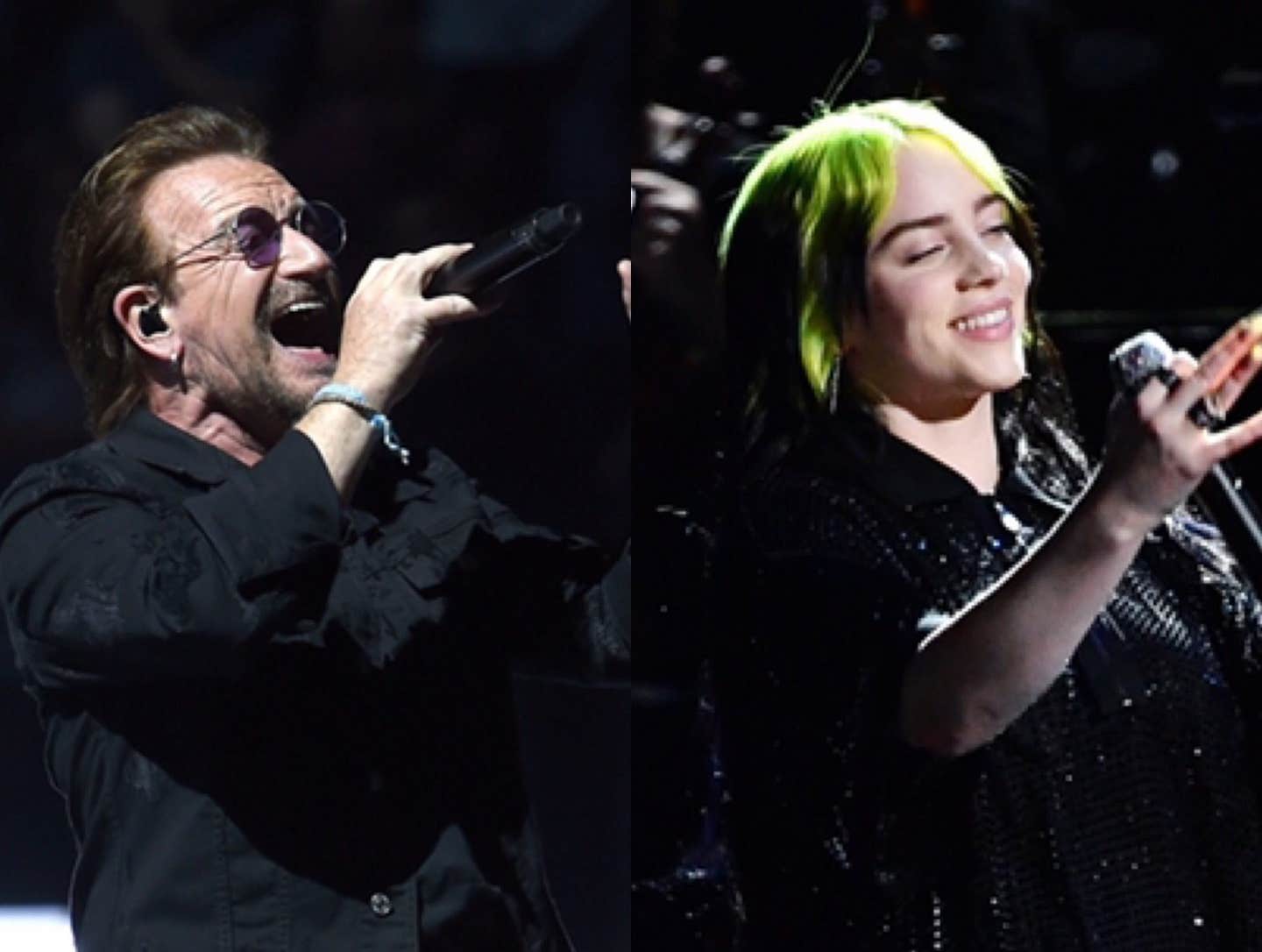 Bono and Billie Eilish