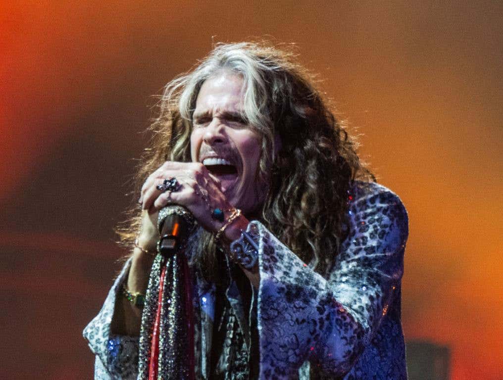 Steven Tyler of Aerosmith performs live on stage at the Wells Fargo Center on September 02, 2023 in Philadelphia, Pennsylvania.