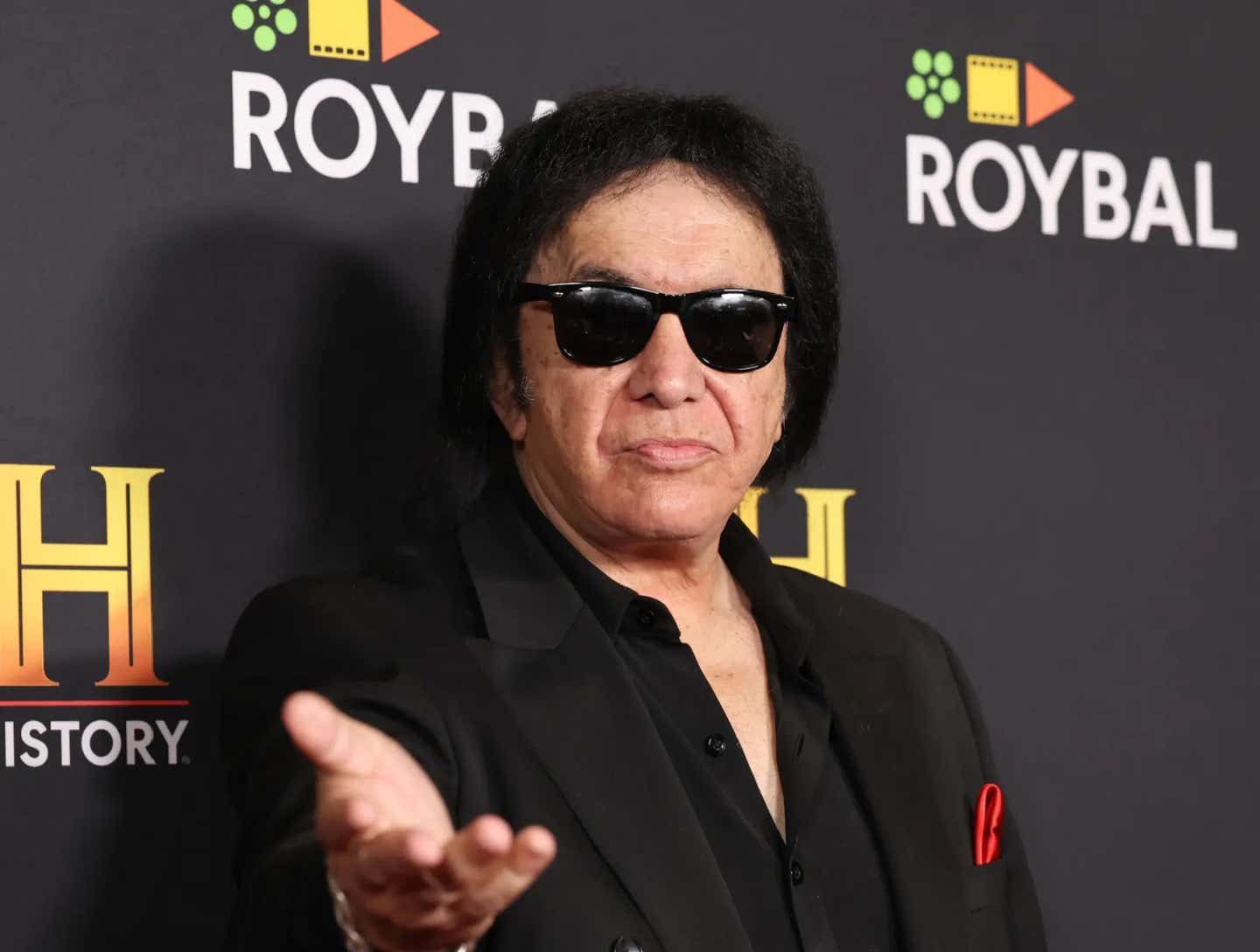 Gene Simmons attends The HISTORY Channel HISTORYTalks at Academy Museum of Motion Pictures on September 21, 2024 in Los Angeles, California.