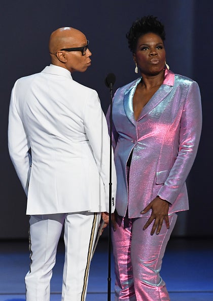 Leslie jones hot sale red carpet