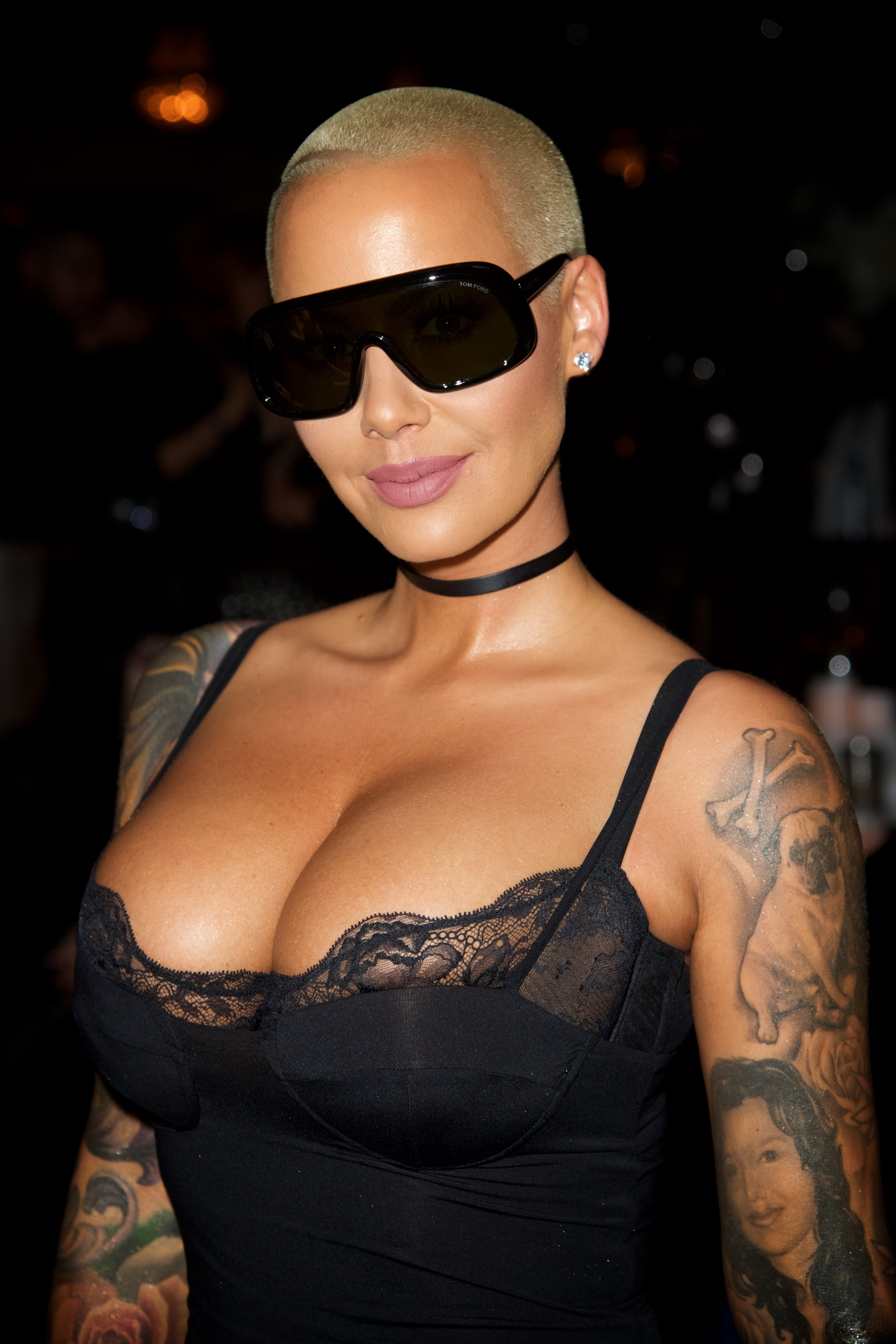 Amber Rose Nipple Slip