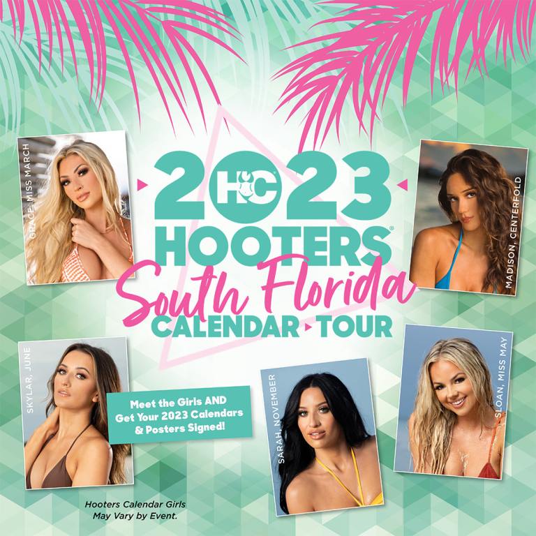 Hooters Calendar Tour