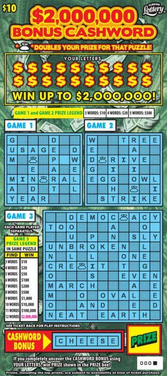 2MM BONUS CASHWORD