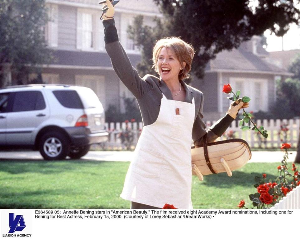 Annette Bening Stars In "American Beauty." The Film Received Eight Academy Award Nominations, Including One For Bening For Best Actress, February 15, 2000. (Courtesy Of Lorey Sebastian/Dreamworks) (Photo By Getty Images)