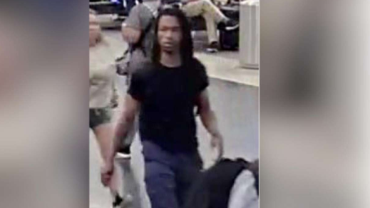 Suspect at Salt Lake City International Airport (via Salt Lake Police)