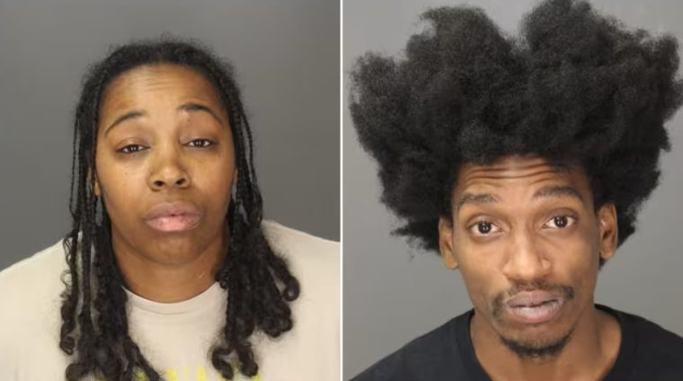 Latonya Hixon and Omar Witherspoon mugshots