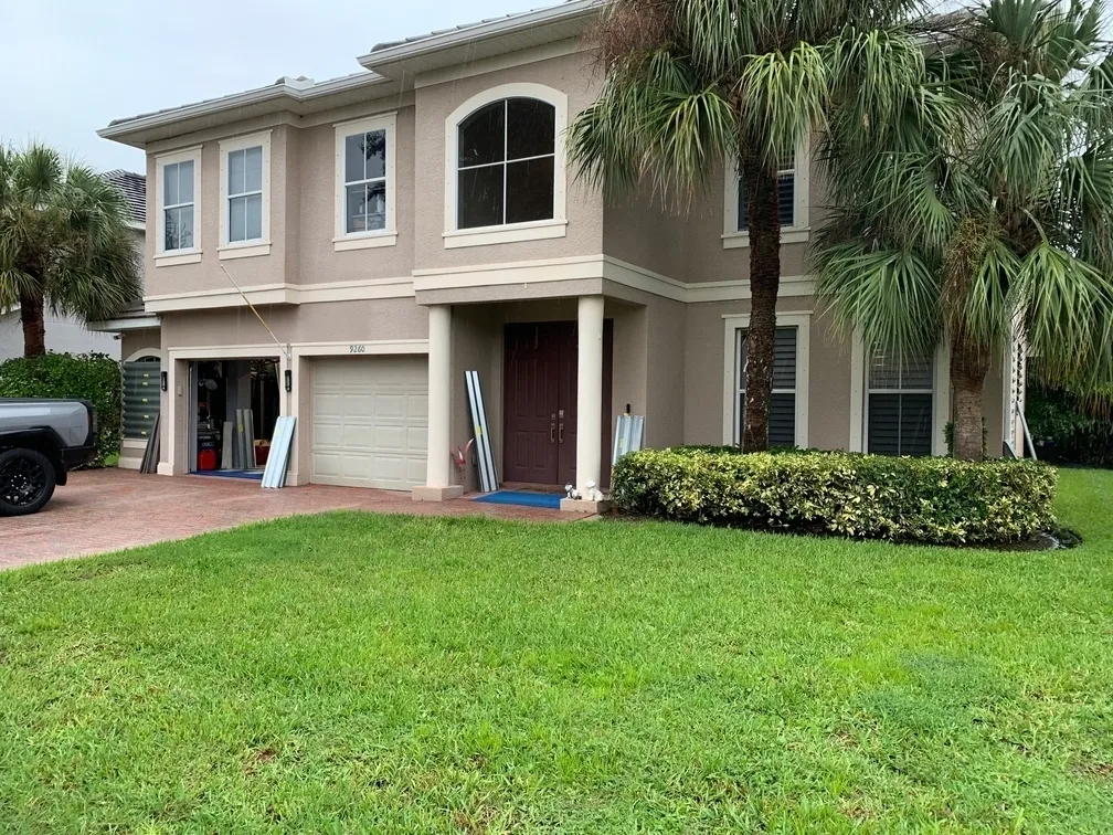 Installing hurricane shutters as Southwest Florida prepares for Hurricane Milton